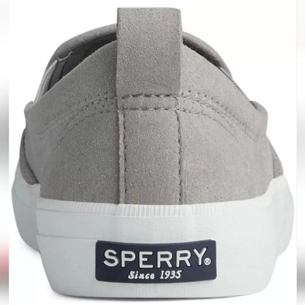 Sperry Crest Twin Gore Perforated Slip-on Sneakers Grey - Picture 3 of 11